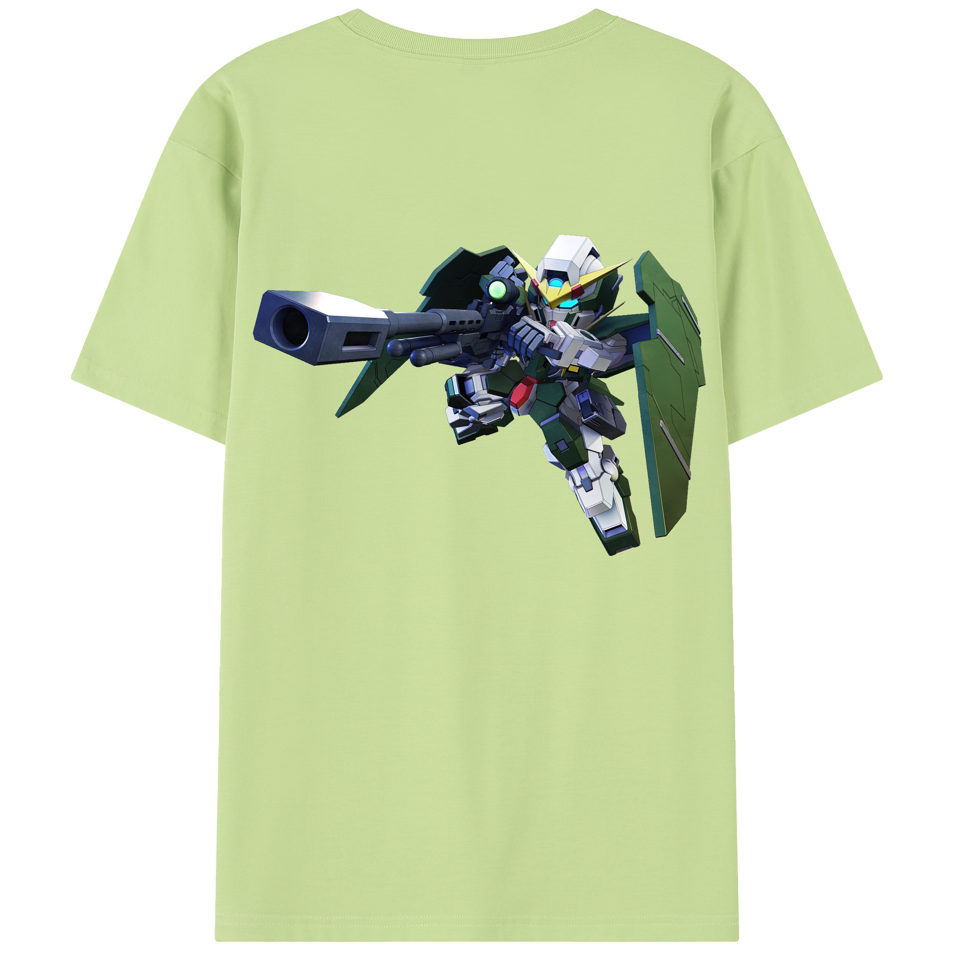 （画像用） 機動戦士ガンダム Mobile Suit Gundam 綿100％半袖Tシャツ（背面プリント）